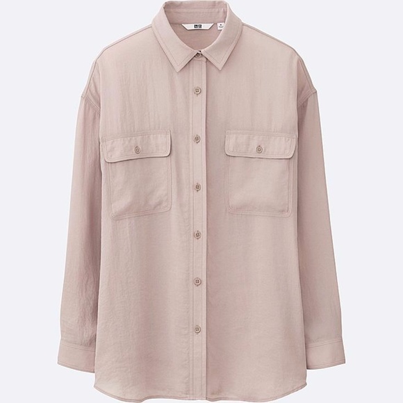 Uniqlo Tops - Uniqlo boyfriend style shirt XS
